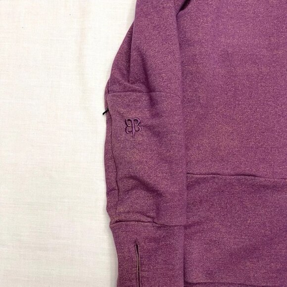 Betabrand Women’s Purple Knockout Travel Zip Up Hoodie Size Small - Picture 2 of 5